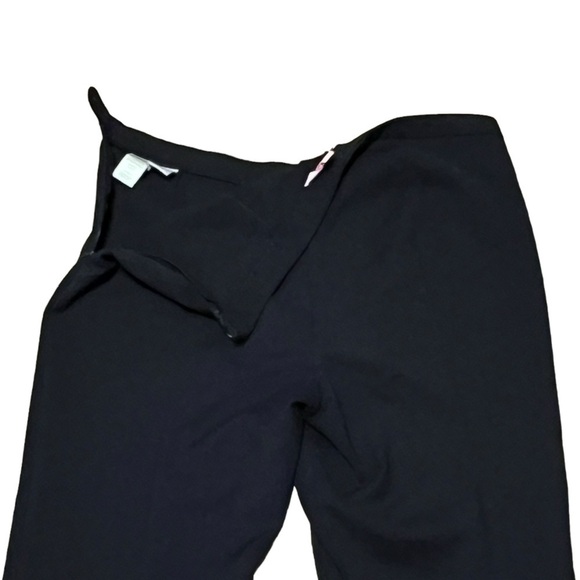 Lilly Pulitzer Alessia stretch dinner pants in black with side zipper closure - Picture 4 of 11